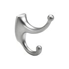 HETTICH Hut- und Mantelhaken, 13 x 46 x 38 mm, Aluminium...