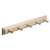 HETTICH 5er Hakenleiste, Fichte roh, 400 x 50 x 60mm