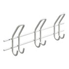 HETTICH Garderobenleiste 3 Haken, Stahl, weiß,...