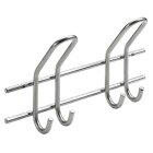 Hettich Garderobenleiste 2 Haken, silberfarben, B-Ware...