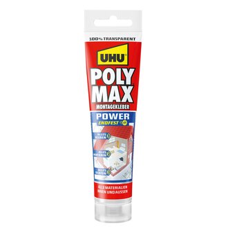 UHU Polymax Max Power Transparent 115g