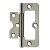Lamellentürscharnier 75 x 32mm vernickelt