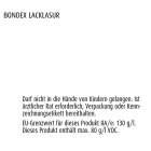 Bondex Lacklasur Buche 375 ml