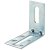 HETTICH Verstellwinkel, 30 x 70 x 55 x 2mm, Stahl, verzinkt, 10 Stück