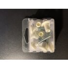 HETTICH Möbelverbinder M6, weiß, 4 Stück