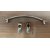 HETTICH Möbelgriff-Set Rossa 3-teilig, Edelstahl-Optik, BA 128 mm