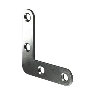HETTICH Flachwinkel, 40 x 40 x 10mm, verzinkt, 30 Stück