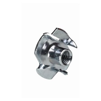 Einschlagmutter M4/6mm verzinkt