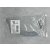 Hettich Möbelgriff inkl. Schrauben, Kunststoff, grau, BA 96mm