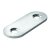 HETTICH Verbindungsblech, 40 x 15mm, Edelstahl, 50 Stück