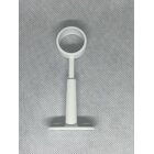 HETTICH Schrankrohrmittellager verstellbar, Ø 25 mm, inkl. Schrauben 20 mm verstellbar