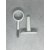 HETTICH Schrankrohrmittellager verstellbar, Ø 25 mm, inkl. Schrauben 20 mm verstellbar