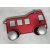 Kindergaderobe Feuerwehr Holz 2 Haken 180 mm x 110 mm B-Ware