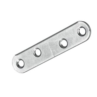 HETTICH Verbindungsblech, 80 x 15 mm, verzinkt, 50 Stück