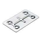 HETTICH Verbindungsblech, 60 x 40mm, verzinkt, 20 Stück