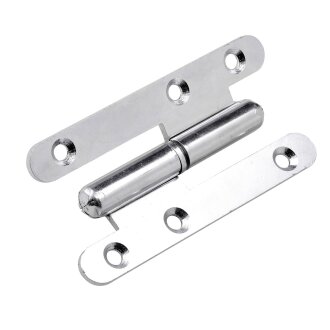 Hettich Türband DIN rechts, 95 x 45 mm, Stahl verzinkt, 10 Stück