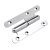 HETTICH Türband rechts, 95 x 45 mm, Stahl verzinkt, 10 Stück