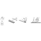 HETTICH Magnetband, 1000 x19 mm, selbstklebend, 5 Stück