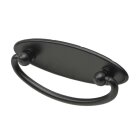 HETTICH Möbelgriff BA 64mm, Messing, schwarz, 96 x...
