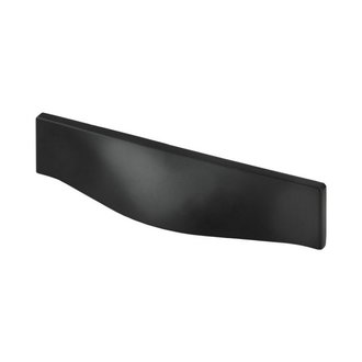 Möbelgriff Aluminium schwarz BA 128mm