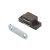 HETTICH Magnetschnäpper, 2 kg, 36 x 13 x 17mm, braun, 4 Stück