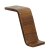 HETTICH Möbelfuß Kilia, 120mm, Wallnuss-Optik