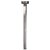 HETTICH Tischbein, einseitig abgerundet, 50 x 50 x 710mm, Edelstahl-Optik