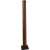 HETTICH Tischbein Zela, Ø 60 x 700mm, Nussbaum Optik, B-Ware Verpackungsfolie eingerissen