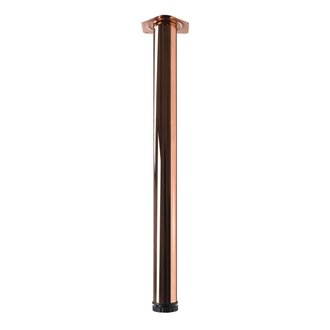 Tischbein Zela D60 x 700mm verkupfert