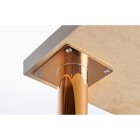 Tischbein Zela, Ø 60 x 700mm verkupfert - das außergewöhnliche Design