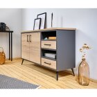 Hettich Möbelfuß Lanoia 170mm schwarz