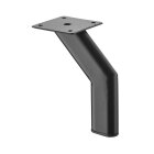 Hettich Möbelfuß Lipsia, 150 mm, schwarz