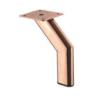 HETTICH Möbelfuß Lipsia, 150 mm, Kupfer-Optik