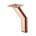 HETTICH Möbelfuß Lipsia, 150 mm, Kupfer-Optik