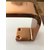 Möbelfuß Isca 700 x 50 x 100 mm verkupfert - B-Ware leichte Kratzer und Macken