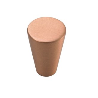 Möbelknopf Zinkdruckguss Kupfer-Optik D20