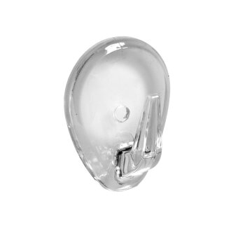 HETTICH Klebehaken, 29 x 38 x 17mm, transparent, 2 Stück