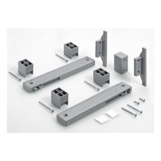 HETTICH Nachrüstdämpfer für 2-bahniges Schiebetür-System, B-Ware Verpackung beschädigt