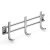 Hettich 3er Edelstahlgarderobe 255 x 85 x 45mm B-Ware leicht verkratzt