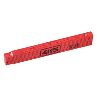 4K5 Zollstock 2m rot