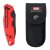 4K5 Tools, TK100, Messer, Klappmesser, inkl. Holster, rot, schwarz