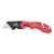 4K5 Tools, TK300, Klappmesser, Teppichmesser, Trapezklinge, inkl.Holster, rot