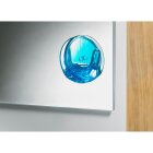 Klebehaken Ø 36mm blau 2 Stück