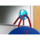 Klebehaken Ø 36mm blau 2 Stück