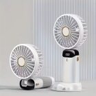 Handventilator, USB-Betrieb, wiederaufladbar, faltbar, 5...