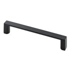 Hettich Möbelgriff, Zinkdruckguss, schwarz, BA 128 mm