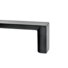 Hettich Möbelgriff, Zinkdruckguss, schwarz, BA 128 mm