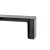 Hettich Möbelgriff, Zinkdruckguss, schwarz, BA 128 mm