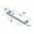 Hettich Möbelgriff, Zinkdruckguss, schwarz, BA 128 mm