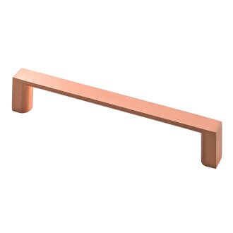 HETTICH Möbelgriff, BA128mm, Zinkdruckguss, Kupfer-Optik, 137,5 x 12 x 26,5mm